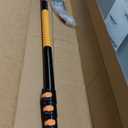 5-24 ft Long Telescoping Extension Pole // Multi-Purpose Extendable Pole with Universal Twist-on Metal Tip // Lightweight and Sturdy // Best Telescopic Pole for Painting, Dusting and Window Cleaning