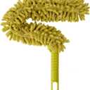 DOCA Telescoping Pole Attachment - Extension Pole for Cleaning, Feather Duster, Window Washing Kit, Paint Roller, Window Squeegee - High Reach Extendable Kit for Indoor & Outdoor - Ceiling Fan Duster (Head Only - No Pole)