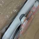 ANGELBLISS Baby Bassinet Bedside Sleeper, Easy Folding Portable Bassinet for Baby with Wheels, Adjustable Height, Included Mattress (Beige)