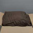 Monbix King Size Comforter Set, Chocolate Brown King Bedding Set Reversible, King Comforter Set 7 Pieces, Cationic Dyeing Bed in a Bag with Comforter, Sheets, Pillowcases & Shams