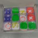 24 Pcs Balance IQ Maze GameMini Maze Cube Puzzle Box 3D Brain Maze Toy Puzzles Party Favor Games, Ideal Prizes Gifts for Kids and Adults