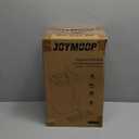 JOYMOOP Mop and Bucket with Wringer Set, Hands Free Flat Floor Mop and Bucket, with 3 Washable Microfiber Pads, Wet and Dry Use, Floor Cleaning System