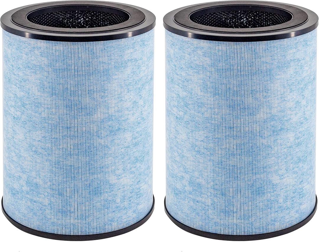 AP300 Filter Replacement, Compatible with Instant AP300 Air Purifier, H13 Grade True HEPA and Activated Carbon Filters, Compare to F300 Filter, Pack of2 