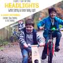 Hornit Mini Bike & Scooter Horn with Kids Headlight (Green/Blue)