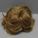 Swiking Men Wigs Blonde Layered for Male Guy Short Fluffy Natural Hair Synthetic Halloween Cosplay Costume Party Full Wigs (Blonde)