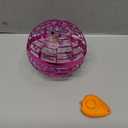 PRO STASH 2025 Upgraded Flying Orb Ball - Hover Drone Boomerang Ball for Kids & Adults, Fun Indoor/Outdoor Flying Experience for Gifts,Christmas Surprises for Boys and Girls (Pink)