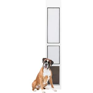 PetSafe Extreme Weather Dog Door for Sliding Glass Door, 3-Flap, Large