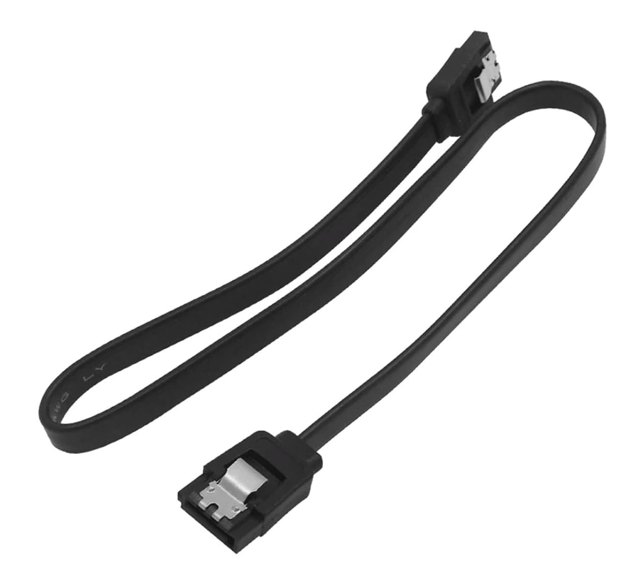 SATA Cable Sata3.0 Solid State Hard Disk Serial Data Cable Multi-Spec Flexible Sata Hard Disk Fast Transmission Cable(TSR499-Black)