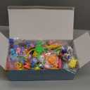 300 Pcs Easter Eggs with Toys inside,Easter Basket Stuffers,Fillers Easter Party Favors for Kids,Carnival Treasure Prizes Classroom Events,Egg Hunt 100 Pack,Stocking Stuffers Birthday Gifts