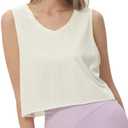 sissycos Women's Workout Racerback Tank Tops Loose Fit Sleeveless Athletic Shirts XXL