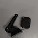 APPS2Car Magnetic Phone Mount for Car, Dashboard & Windshield Suction Cup Holder with Telescopic Arm, Requires Metal Plate (Included), Universal Fit for iPhone & Android Smartphones (Black-Red)