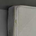 InteVision Foam Bed Wedge Pillow (26" x 25" x 7.5") and Headrest Set, 2" Memory Foam Top - Helps Relief from Acid Reflux, Post Surgery, Snoring