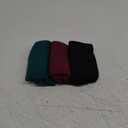 Period Underwear For Women Heavy Flow, Leakproof Panties High Waisted Cotton Postpartum Teens Hipster Briefs 3 Pack (XX-Large, Mid Rise-black Red Green)