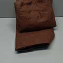 inron Quilt Set Twin Size, Brown Microfiber Ultrasonic Bedspreads, Lightweight Breathable Coverlet, Modern Geometric Pattern Thin Bedding Set for All Season 1 Quilt, 1 Pillow Sham Twin 68"x88"