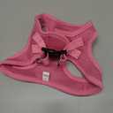 Downtown Pet Supply Step-in Dog Harness  No Pull, Adjustable Padded Mesh with Reflective Trim, Secure Buckle Strap  Comfortable & Breathable Small Dog Harness, Large, Pink