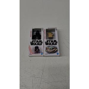 Star Wars 6” Figure Disney Hasbro, Pack of 2 (Darth Vader, Grogu & Hover Pram)