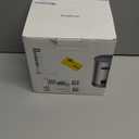 Electric Milk Frother, 4-in-1 Electric Milk Steamer,10 oz/300 ML Automatic Cold And Warm Foam Maker For Coffee, Latte, Cappuccino, Macciato, Hot chocolate, Non-Stick Coating,Easy Clean, Black