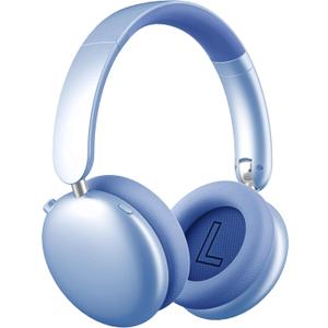 Wentronic Y06 Noise Cancelling Headphones,58H Playtime and 5 EQ Music Modes Wireless Over Ear Bluetooth Headphones with Microphone,Lossless Audio,Multipoint Connection,Foldable,Lightweight,Blue