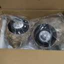 GOODFOEVER Rock Solar Garden Lights, Super Bright Solar Spot Lights, Solar Powered Landscape Lights Outdoor Decorative Waterproof LED Lights for Pathway, Walkway, Yard (solid color)