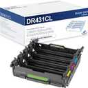 DR431CL Drum Unit 30,000 Pages DR-431CL Replacement for Brother DR431 Work with MFC-L8900CDW Drum HL-L8360CDW HL-L8260CDW MFC-L8610CDW(DR 431CL 1-Pack; Toner Not Included) (Multicolor)