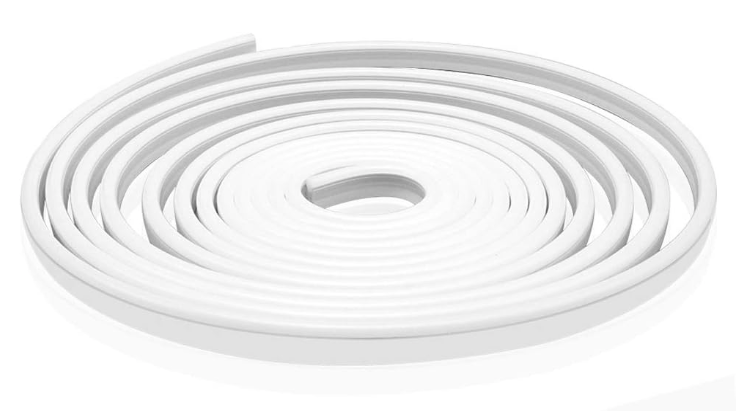 16.4FT/5M Silicone LED Channel System, Side Emitting 6x13mm DIY LED Neon Rope Light IP67 LED Strip Lights Installation, for Indoor Outdoor Ambient Decor