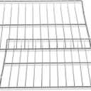 Allstare 2 Pcs DG75-01001C Oven Rack Replacement for Samsung Stove Oven Parts DG75-01001D NX58H5600SS Rack-Flat for Samsung Range Oven Parts 24 3/4 x 16 1/2 304 Stainless Steel Oven Rack, 2 pieces