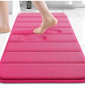 Buganda Memory Foam Bath Mat 30 x 20, Ultra Soft Absorbent Bathroom Rugs