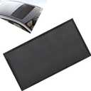 Car Sunroof Breathable Mesh, Foldable Camping Accessories, No Tool Installation, 39x25.5In Universal Automotive Sunroof Sun Protection (Black)