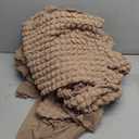 Qubjus Chair Covers for Dining Room Set of 4 Stretch Chair Slipcovers with Skirt Removable Washable Kitchen Chair Protector Cover Set for Home, Party, Wedding(Khaki, 4pcs)