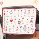 Magnetic Car Sun Shade Curtain for Side Window  Sun Blocker and UV Protector for Baby, Kids, and Pets  Universal Fit with Built-in Magnets for Steel-Framed Door (Magnet-New Alphabet)