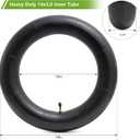Heavy Duty 14x3.0 Thickened 40% Inner Tube, 14x3 Tire Tube with CR202 Bent Valve Stem Compatible with 14 inch E-Bikes Electric Scooters Mopeds Chopper Bikes and Folding Bikes Inner Tube(2 Pcs)