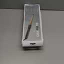 CONAIR INFINITIPRO Tourmaline Ceramic 1-Inch to 1/2-Inch Curling Wand, Tapered wand produces beachy waves (Metallic Grey)