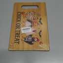 Chicken Merry Christmas Cutting Chopping Board for Kitchen, Christmas Chicken Kitchen Decor, Winter Xmas Rooster Boo Bamboo Cutting Boards for Friends Family Party Hostess