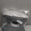 Memory Foam Leg Pillow for Side Sleepers,Sciatica Pain Relief Pillow with Ergonomic Design,Removable Breathable Cover and Elastic Band,Grey