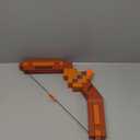 Nerf Minecraft Bow Dart Blaster, Pull-Back String Priming, 8 Nerf N1 Compatible Only with N1 Dart Blasters, Ages 8+