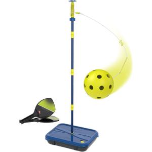Swingball Pickleball Paddles Tether Tennis Game Set - Portable All-Surface Base, Durable, Easy Assembly, Indoor & Outdoor Games, Backyard Games for Kids, Active Play for Kids and Families, Ages 6+