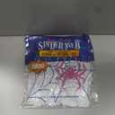 1000 sqft Spider Webs Halloween Decorations Bonus with 30 Fake Spiders, Super Stretch Cobwebs for Halloween Indoor and Outdoor Party Supplies, Large, 1000 sqft