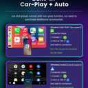 Android Stereo Radio for Hyundai Accent 2012-2017, Biorunn 7 Inch GPS Navi Car-Play Android Auto Upgrade IPS WiFi Blue-Tooth RDS Head Unit 2GB RAM 64GB ROM
