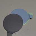 MR.SIGA Silicone Bathtub Stopper, Drain Stopper for Shower, Sink, 5.1" Diameter, 3 Pack (Green+Blue+Grey)