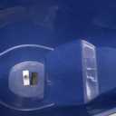 Chapin 8705A 1.6-Liter (0.3-Gallon) Ice Melt and Salt Hand Crank Spreader, Poly Toothed Edge Scoop with Thumb Control Gate and Impeller, Ideal for Small Spaces, Blue