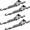 CargoLoc 10-Foot Ratchet Tie Down Straps 4 Pack