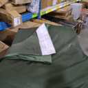 Olive Green Velvet Curtains 4 Panels Set Back Tab 52*100 Inch Long