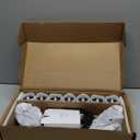 Outdoor Chandelier Solar, Hanging Candle Lantern with 7pcs Solar Powered Votive Lights in Matt Black Finished Metal Candle Holders for Home, Garden, Backyard, Pergola, Gazebo, Tree, Window Decor