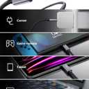 Stouchi USB C Extension Cable 10FT/3M, USB C Extension Cable Type C 3.1 Male to Female Fast Charging & Audio Data Transfer for iPhone 17 16 15, iPad mini/pro, MacBook Air M4 M3 M2/ M1 Mag- Safe