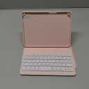 Nsyee Keyboard Case Compatible with iPad A16 11 inch 2025 (A3354/A3355/A3356), iPad 10th Generation 10.9 inch 2022 (A2696/A2757/A2777), Detachable Bluetooth US Layout Keyboard Case