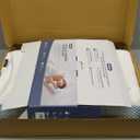 Osteo Cervical Pillow for Neck Pain Relief, Hollow Design Odorless Memory Foam Pillows with Cooling Case, Adjustable Orthopedic Bed Pillow for Sleeping, Support for Side Back Sleepers (Standard High(24.5*16.5*5.2/4.1 inches), Blue)