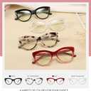 IVNUOYI 4 Pack Reading Glasses Blue Light Blocking Readers for Women,Stylish Ladies Computer Eyeglasses with Spring Hinge