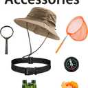 Kids Explorer Adventurer Costume Boys Girls Outdoor Kit Safari Camping Jungle Seeker Trailblazer Cosplay