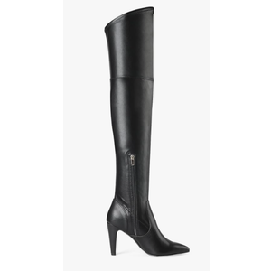 DREAM PAIRS Women's Thigh High Boots Over The Knee Heels Long Sexy Pointed Toe Boots Size 11