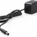DC 5V 1A Power Cord Adapter with 10 Connectors - Universal AC/DC Charger for Security Cameras,Baby Monitors,TV Boxes,Raspberry Pi, and More - DC 5 Volt 1A 0.5A Power Supply, FCC and UL certified (5ft)